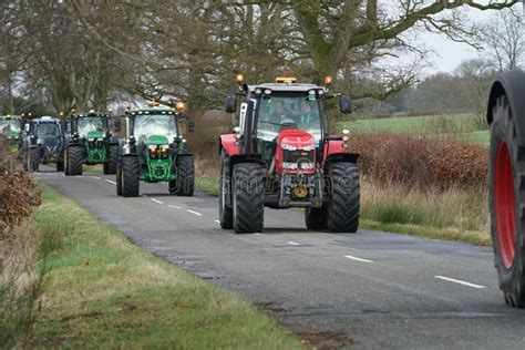 Lockerbie Charity Annual Tractor Run Editorial Stock Photo - Image of country, tractor: 176035983