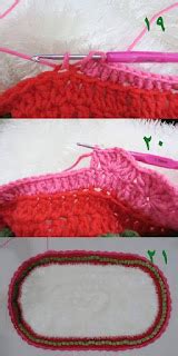 Tina's handicraft : crochet rugs with flowers