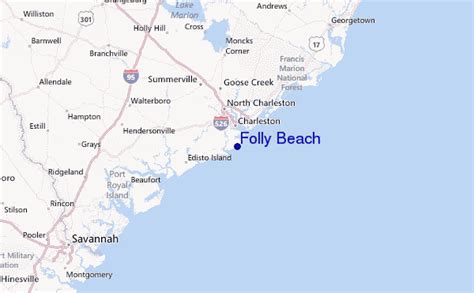 Folly Beach Sc Map Myrtle Beach Topographic Map, Sc - Pro Verkilaser ...