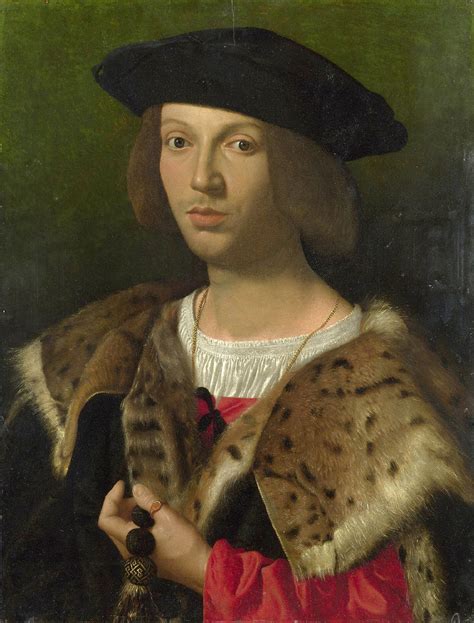 16th C. Italian School - Portrait of a Young Man about 1518 ...