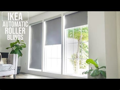 (1392) IKEA Roller Blinds Hands On Review And Install - First Impressions Of IKEA TRETUR ...