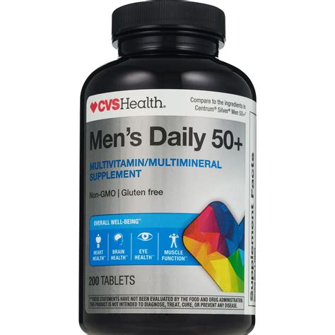 CVS Health Spectravite Ultra Men's Health Senior Multivitamin Tablets ...