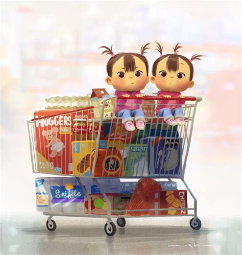 ArtStation - Grocery twins