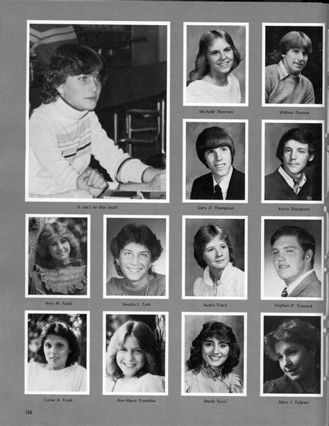 Nashua High School Class of 1984 Yearbook Page 136