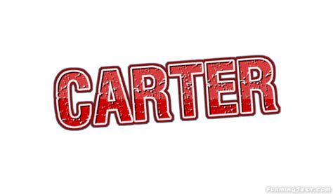 Carter Logo | Free Name Design Tool from Flaming Text