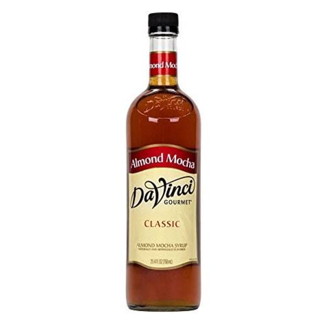 Da Vinci Classic Syrup, Almond Mocha, 750 mL (Glass) - Walmart.com ...