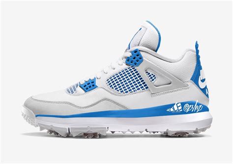 Air Jordan 4 Golf Military Blue CU9981-101 Release Date - SBD