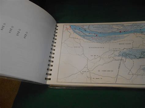 Book TENNESSEE RIVER Navigation Charts No. 2772 Jan. 1989 | Etsy