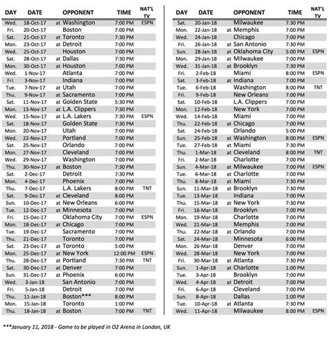 Sixers reveal full schedule for 2017-18 season, including 14 games on ...