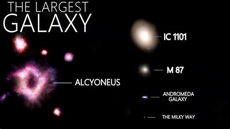 ALCYONEUS - Largest galaxy ever discovered baffles scientists - YouTube