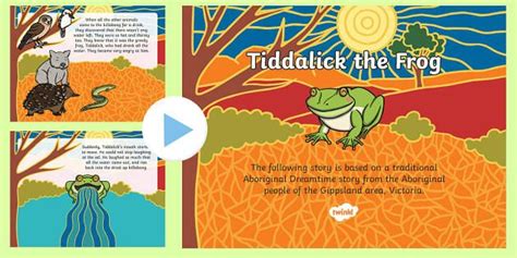 61 Top Tiddalick The Frog Teaching Resources | Great powerpoint ...