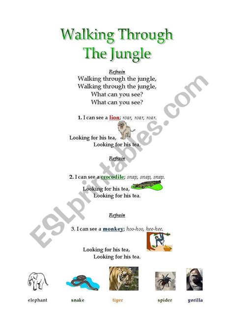 In The Jungle Song Lyrics - Jikatabis