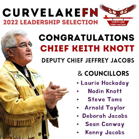 Congratulations to our new CLFN Chief & Council – Curve Lake First Nation