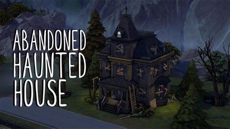 Abandoned Haunted House 👻 // Sims 4 Speed Build - YouTube | Haunted house, Sims, Sims 4