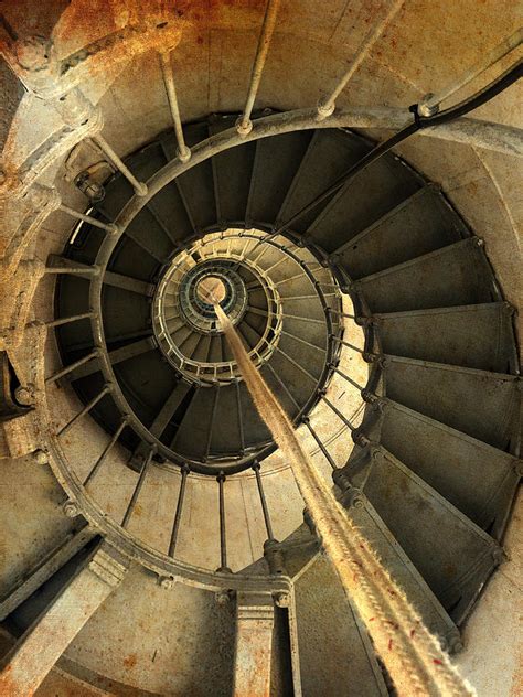 Lighthouse Spiral Staircase Photograph by Michelle Miller