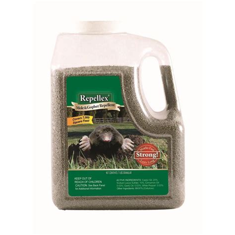 Repellex 7 lb. Granular Mole Vole and Gopher Repellent-10530 - The Home ...