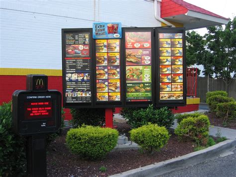 McDonald's Drive Thru Menu | iirraa | Flickr