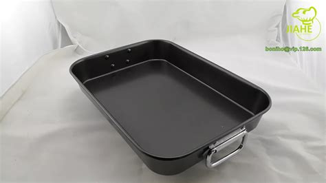 Turkey Nonstick Carbon Steel Roasting Pan With Rack - Buy Nonstick ...