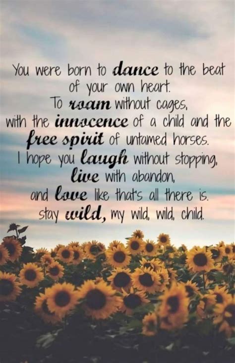 You were born | Wild child quotes, Spirit quotes, Quotes for kids