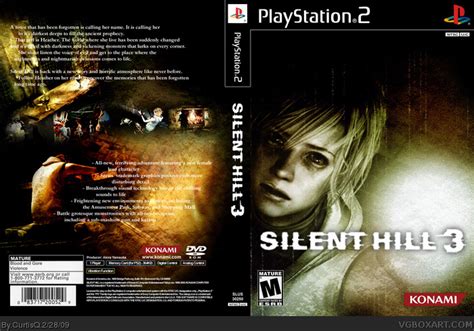 Silent Hill 3 PlayStation 2 Box Art Cover by CurtisQ