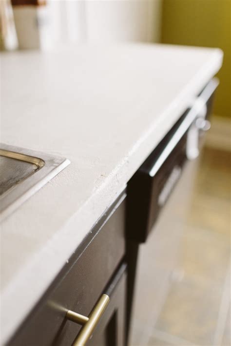 Everything White Concrete Countertops | DIY Home Projects