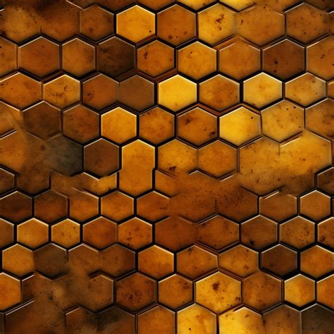 Premium Photo | Honeycomb Texture