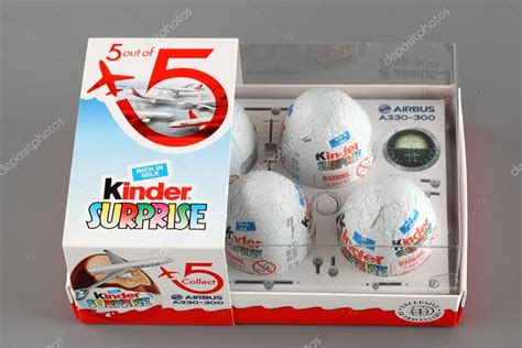 Kinder Surprise Eggs set exclusive to travellers – Stock Editorial Photo © Rosinka79 #61933253