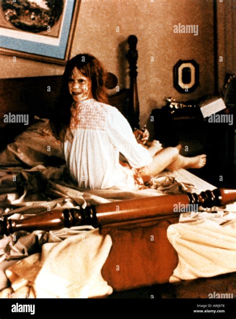 EXORCIST 1973 Warner film with Linda Blair Stock Photo - Alamy