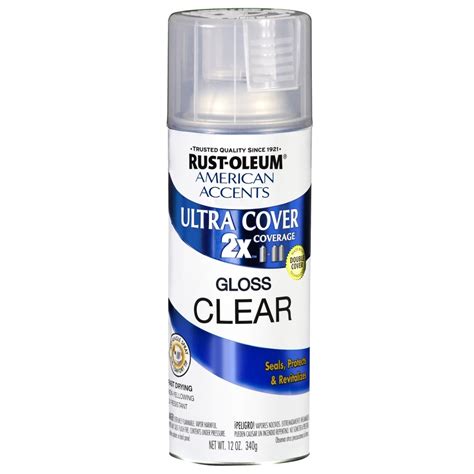 Rust-Oleum 12-oz Clear Gloss Spray Paint at Lowes.com