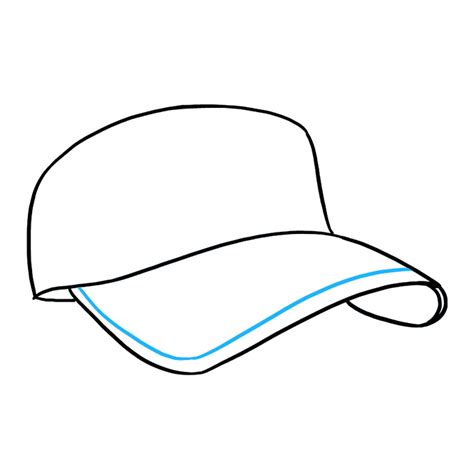 How to Draw a Baseball Cap - Really Easy Drawing Tutorial