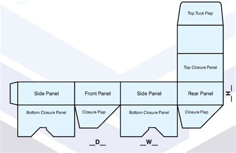 CUSTOM DISPLAY BOX TEMPLATE - Custom Package Boxes | Custom Boxes