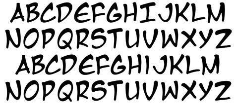Font used in manga panels - reelsop