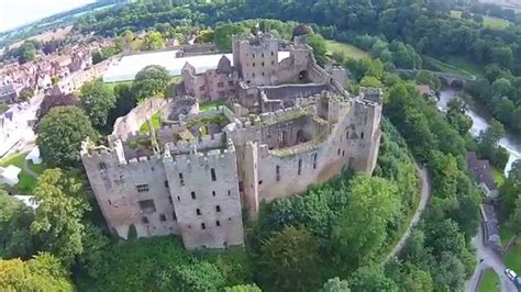 Ludlow Castle is a ruined medieval fortification in the town of the same name in the English ...