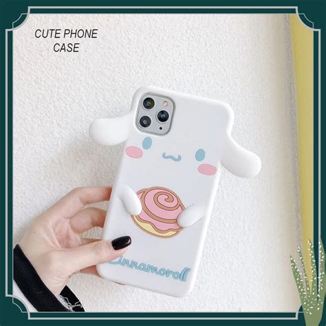 Sanrio Cinnamoroll Cute Soft Phone Case For iPhone/Samsung 12 | Etsy