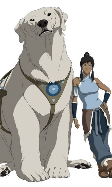 480x800 Wallpaper avatar, the legend of korra, naga, korra | Animales