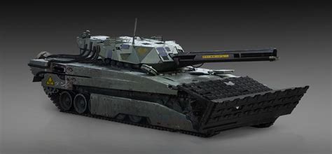 ArtStation - Railgun Tank, Filip Bazarewski Military Armor, Military Gear, Military Aircraft ...