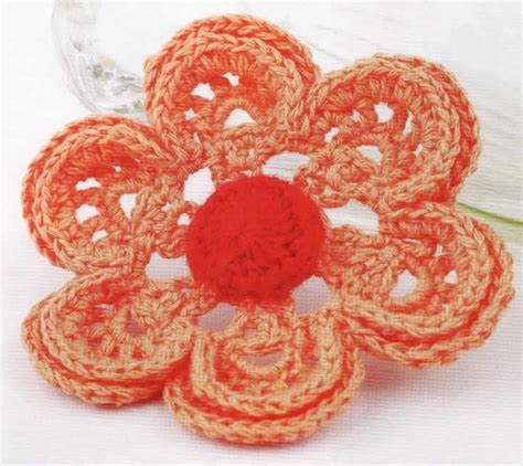 FLORES TEJIDAS A CROCHET CON PATRONES GRAFICOS | Patrones Crochet ...