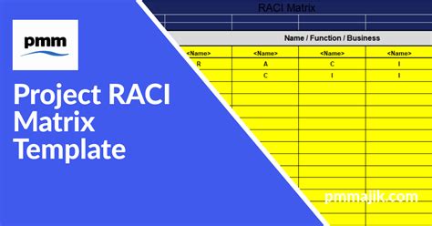 Raci Matrix Template Excel Free Download