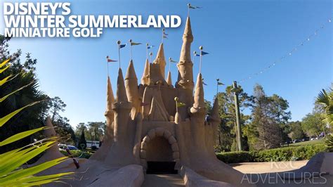 Disney's Winter Summerland Miniature Golf | Summer Course - YouTube