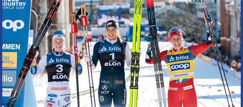 FIS Cross-Country Skiing World Cup (Drammen): Kristine Skistad (Norway) wins the Women's Sprint ...