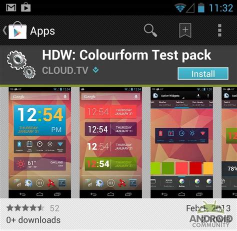 HD Widgets Colourform theme hands-on - Android Community