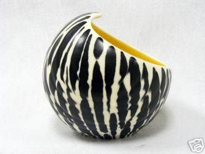 1950s Retro Beswick ZEBRA Vase Albert HALLAM Eames era | #35695632