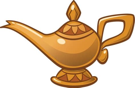 Genie's lamp [as an emoji] (Drawing by Disney) #Aladdin | Lâmpada ...