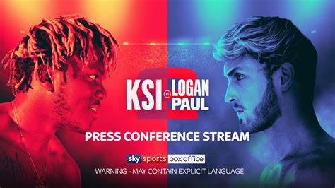 KSI vs Logan Paul 2: Live stream of KSI-Logan Paul press conference | Boxing News | Sky Sports