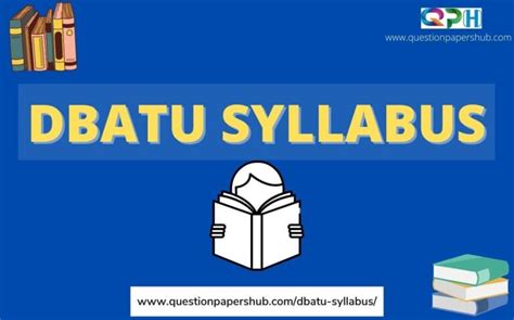 DBATU Syllabus 2020 Announced - Check DBATU Syllabus Here