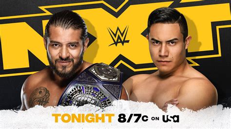 Santos Escobar to defend NXT Cruiserweight Title against Jake Atlas tonight | WWE