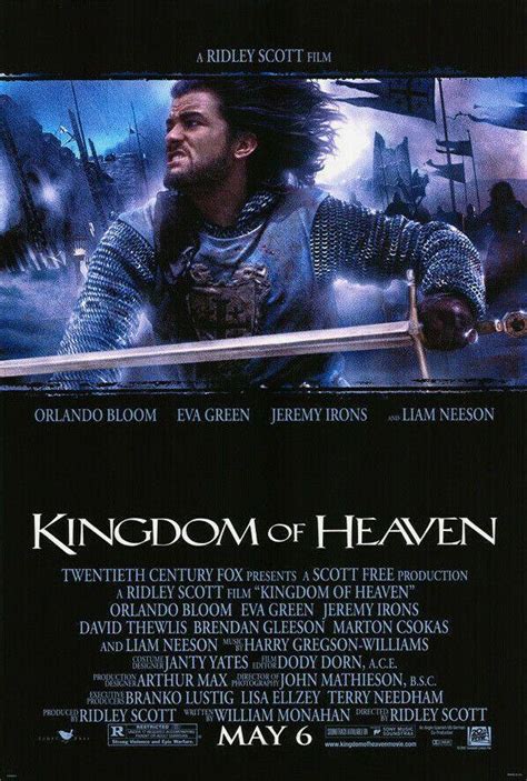 KINGDOM OF HEAVEN MOVIE POSTER 1 Sided ORIGINAL 27x40 ORLANDO BLOOM ...