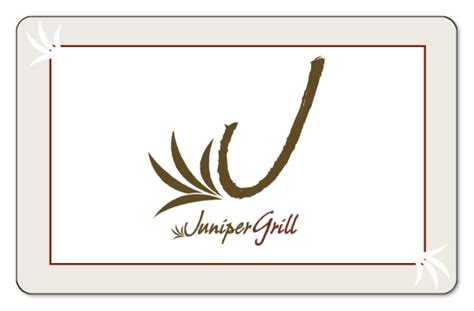 Juniper Grill - Gift Cards | Card Details