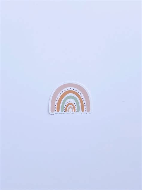 Boho Rainbow Sticker Stickers for Laptop - Etsy