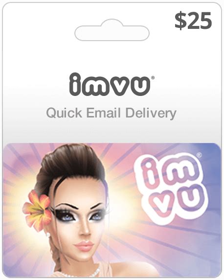 $25 IMVU Gift Card | My Gift Card